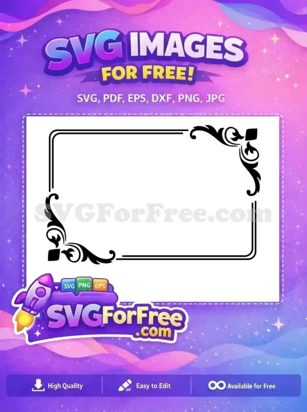 Free Ornate Border Free Rustic 1 Free SVG Free Ornate Border Free Rustic 1 Free SVG