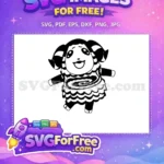 Free Happy Dom Free Ruffled Animal Crossing Disney Free SVG - Instant Download