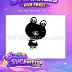 Free Cute Frog Free Dress Animal Crossing Disney Free SVG - Instant Download