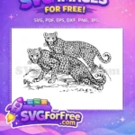 Free Leopards Free Spotted Animal Crossing Disney Free SVG - Instant Download