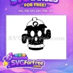Free Smiling Cactoid Free Leaf Hat Animal Crossing Free SVG - Instant Download