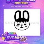 Free Sleepy Free Spotted Animal Crossing Disney Free SVG - Instant Download
