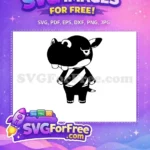 Free Calm Bertha Free Striped Animal Crossing Disney Free SVG - Instant Download
