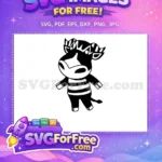 Free Cute Striped Free Patty Animal Crossing Disney Free SVG - Instant Download