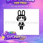 Free Happy Genji Free Kimono Animal Crossing Disney Free SVG - Instant Download