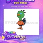 Free Green Robotic Sprocket Free Orange Shirt Animal Crossing Disney Free SVG - Instant Download