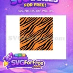 Free Orange Free Black Tiger Animal Crossing Disney Free SVG - Instant Download