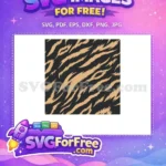 Free Tiger-Stripe Free Brown-Black Animal Crossing Disney Free SVG - Instant Download