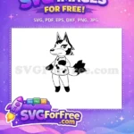 Free Audie Wolf Free Pineapple Shirt Pattern Animal Crossing Disney Free SVG - Instant Download
