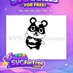 Free Smiling Free Star Shirt Animal Crossing Disney Free SVG - Instant Download