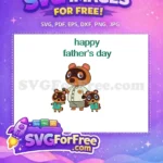 Free Tom Nook Free Nooklings Animal-Crossing Disney Fathers-Day Free SVG - Instant Download