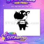 Free Grumpy Hippo Free Gold Shirt Animal Crossing Disney Free SVG - Instant Download