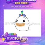 Free Smiling Wisp Free Colorful Feather Hat Animal Crossing Disney Free SVG - Instant Download