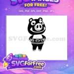 Free Sly Tusked Free Ovals Animal Crossing Disney Free SVG - Instant Download