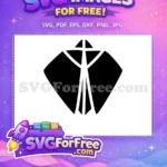 Free Abstract Black Design Free Minimalist Creature Animal Doodle Free SVG - Instant Download