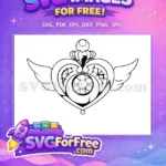Free Anime Eyes Free Cute Girl Sailor Moon Free SVG - Instant Download