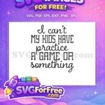Free Sarcastic Mom Life Free Kids Practice Game Free SVG - Instant Download