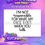 Free Sarcastic Silhouette Free Quote Sarcasm Movie Free SVG - Instant Download