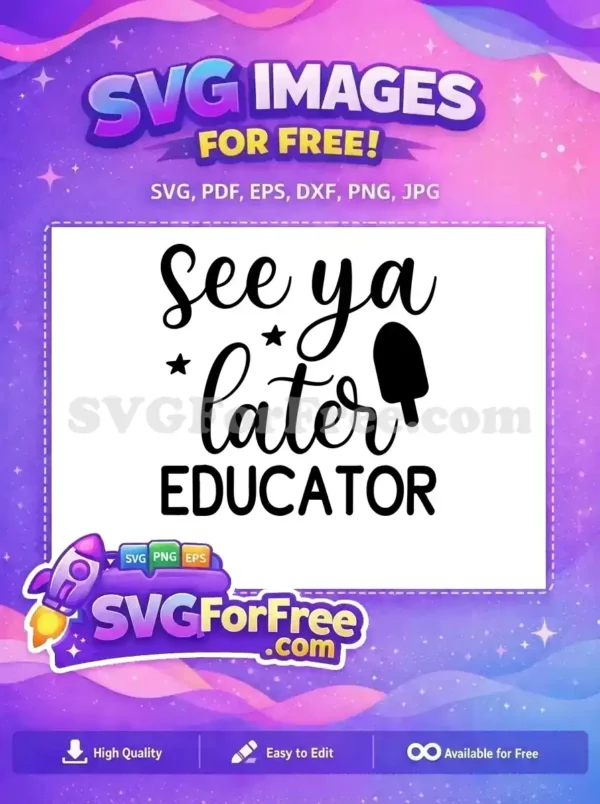 Free School Subject Free Quote Teacher's Life Free SVG