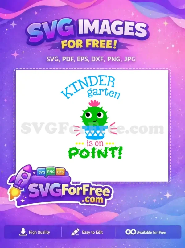 Free Smiling Cactus Free Kindergarten Quote School Free SVG Free Smiling Cactus Free Kindergarten Quote School Free SVG