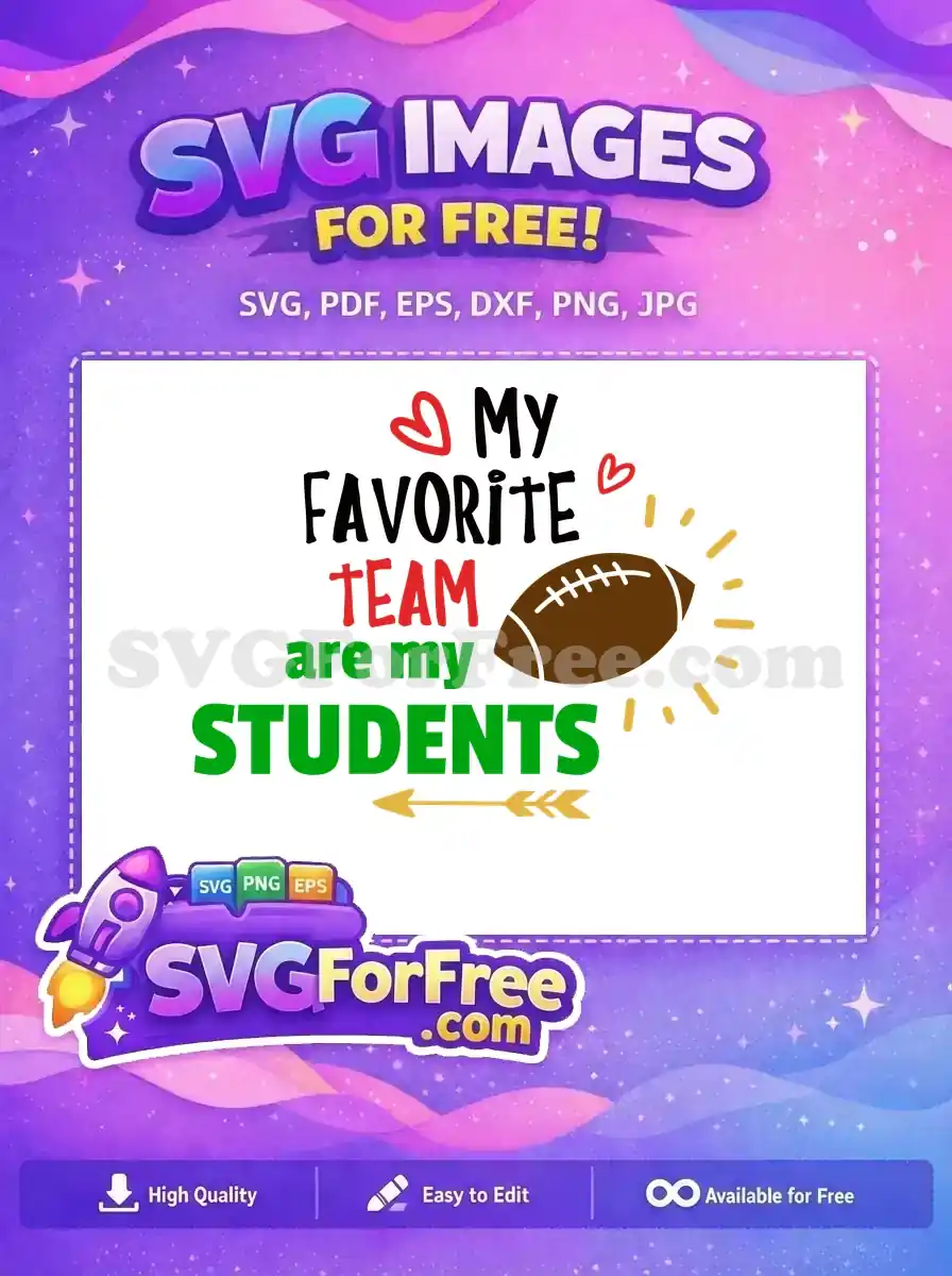 Free Heart Accent Free Football Graphic School Free SVG