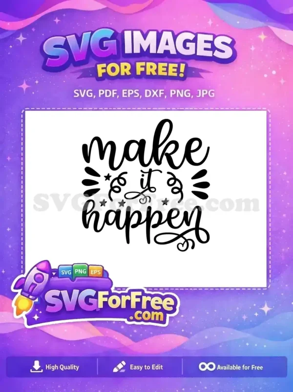 Free Black School Free Motivational Quote School Free SVG
