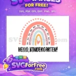 Free Pink Hearts Free Love School Quotes Free SVG - Instant Download