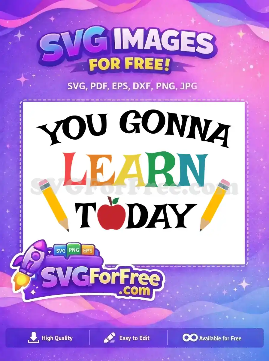 Free Colorful Learn Letters Free Apple ClipArt School Free SVG
