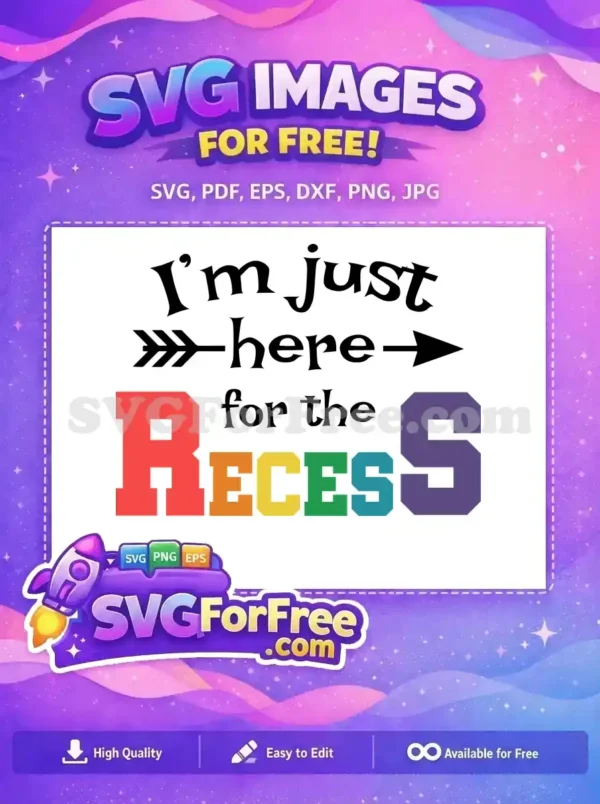 Free Rainbow Recess Letters Free School Quotes Design Free SVG Free Rainbow Recess Letters Free School Quotes Design Free SVG