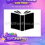 Free Open Book Free School Quotes Education Free SVG 1 - Instant Download
