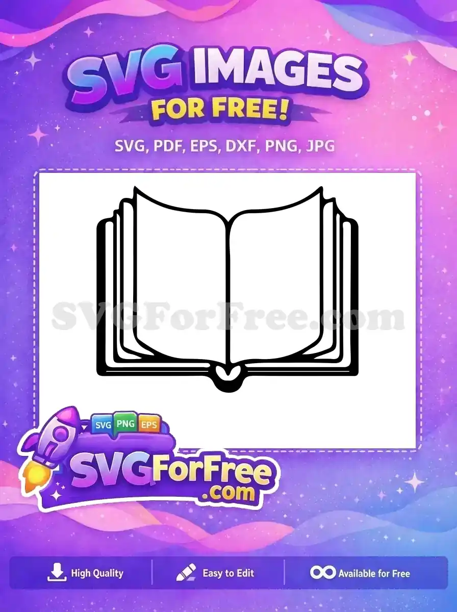 Free Open Book Free School Education Quotes Free SVG
