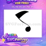 Free Musical Note Free School Quotes Music Free SVG - Instant Download