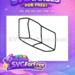 Free School Desk Free Simple Outline School Free SVG - Instant Download