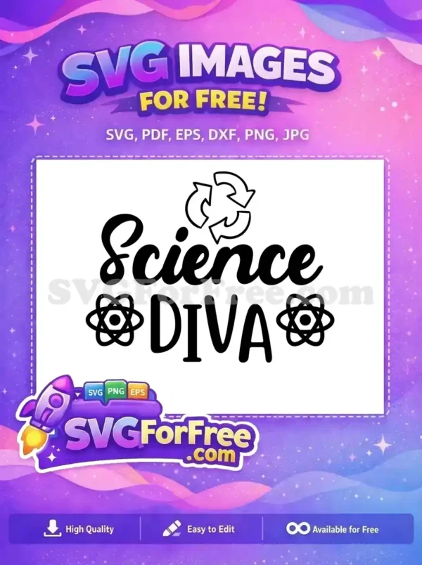 Free Recycle Logo Free Atom Icons School Diva Free SVG