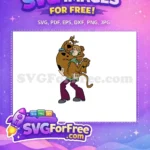 Free Goofy Expression Free Purple Pants Scooby Doo Free SVG - Instant Download