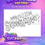 Free Cartoon Font Free What's New Scooby Doo Free SVG - Instant Download