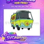 Free Scooby Doo Van Free Mystery Machine Movie Free SVG - Instant Download