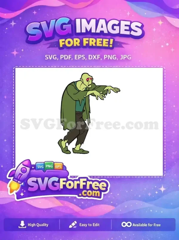 Free Green Zombie Free Red Eyes Scooby Doo Free SVG Free Green Zombie Free Red Eyes Scooby Doo Free SVG