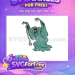 Free Ghostly Figure Free Shackles Chains Scooby Doo Free SVG - Instant Download