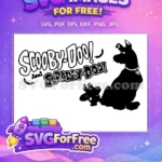 Free Scooby and Scrappy Doo Free Bat Details Movie Free SVG - Instant Download