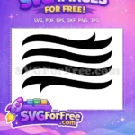 Free Black Sea Waves Free Ocean Silhouette Quotes Free SVG - Instant Download