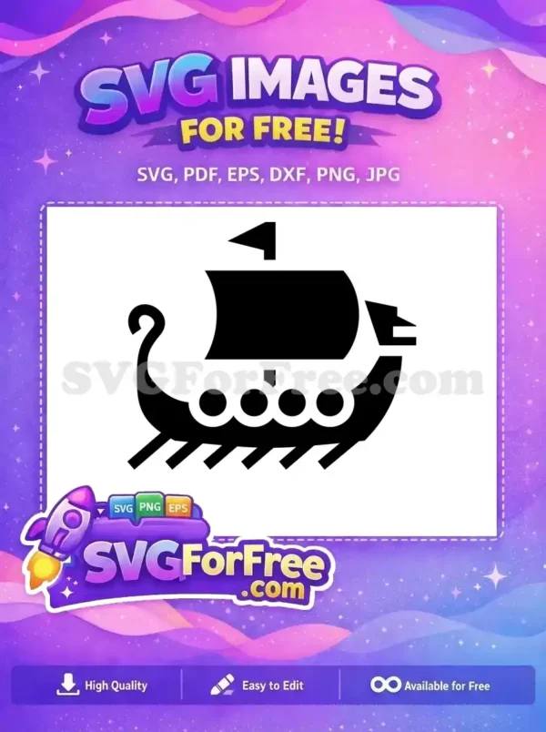 Free Viking Drakkar Free Sea Silhouette Quotes Free SVG