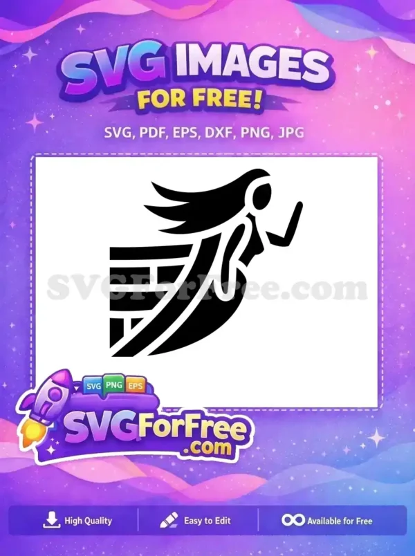 Free Flowing Hair Free Mermaid Silhouette Sea Free SVG