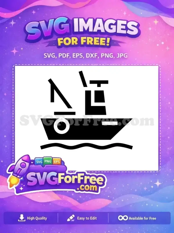 Free Fishing Boat Free Sea Silhouette Quotes Free SVG