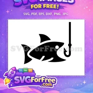 Free Black Fish Free Hook Silhouette Sea Free SVG Free Black Fish Free Hook Silhouette Sea Free SVG