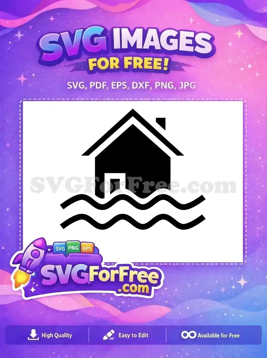 Free Black House Free Sea Silhouette Quotes Free SVG