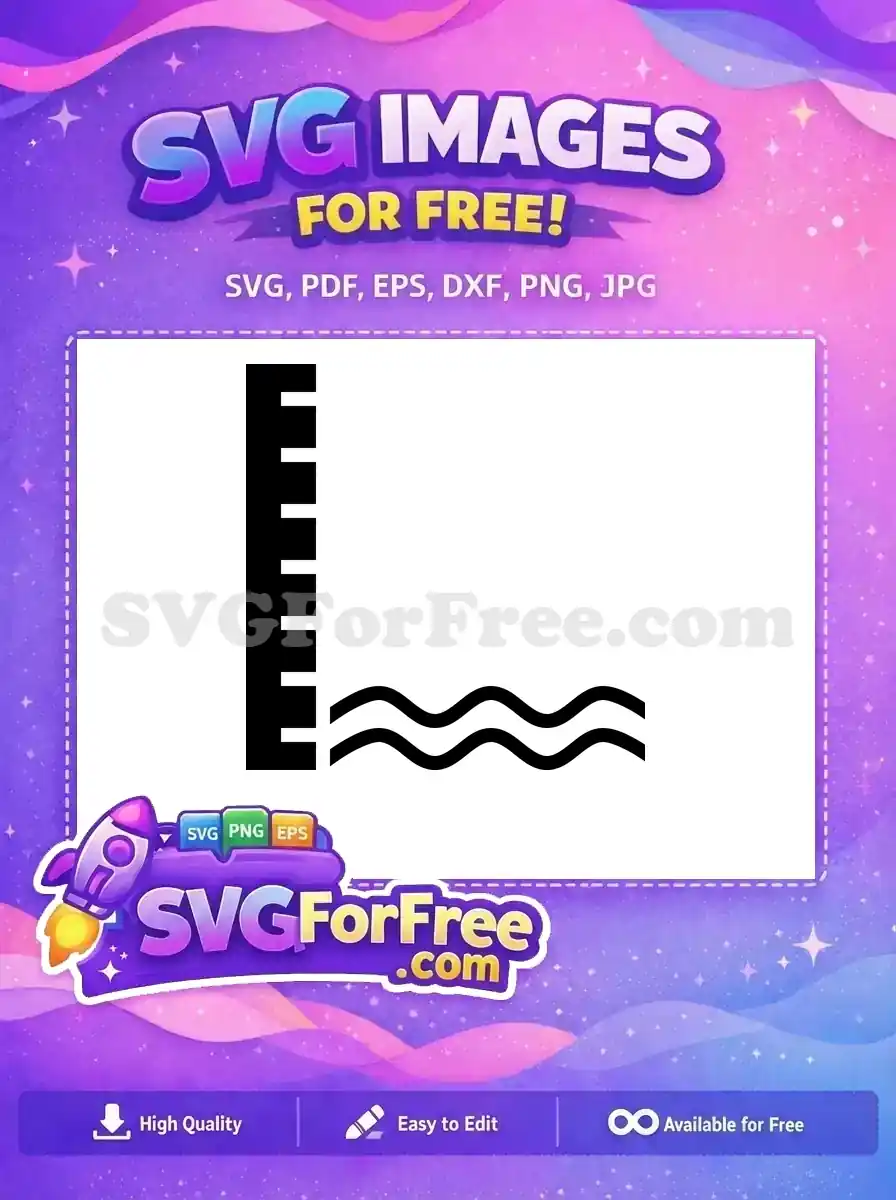 Free Sea Waves Free Black Ladder Sea Free SVG