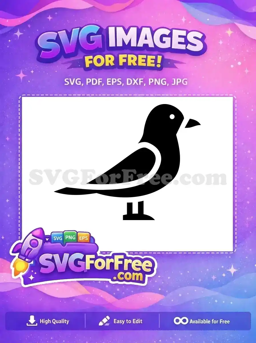 Free Black Bird Free Sea Silhouette Quotes Free SVG