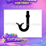 Free Snorkel Silhouette Free Diving Sea Free SVG - Instant Download