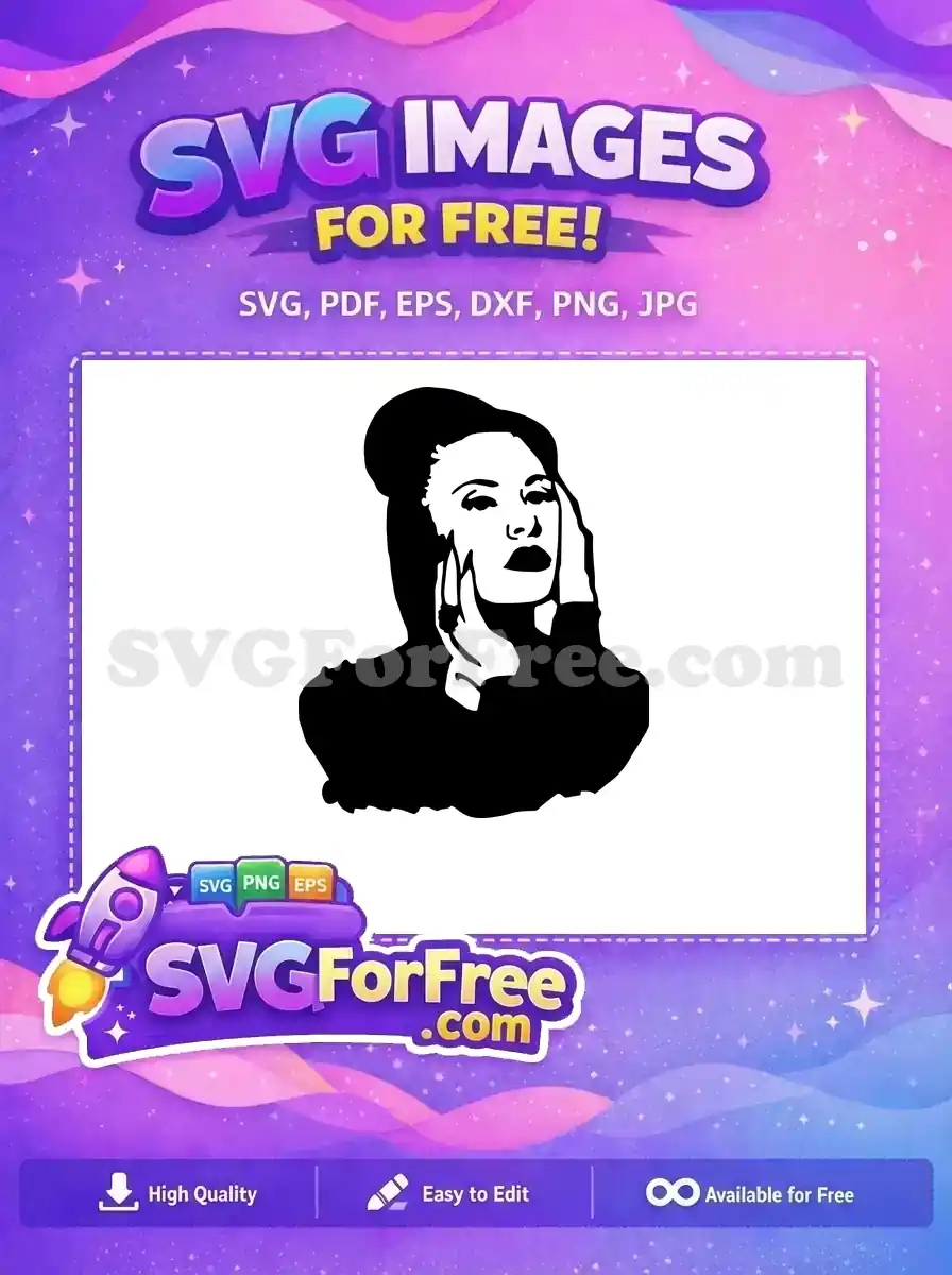 Free Selena Quintanilla Portrait Free Black White Selena Free SVG